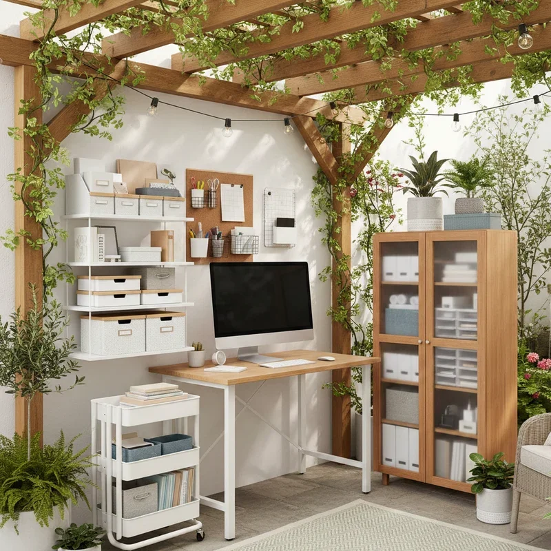 Patio Office Ideas