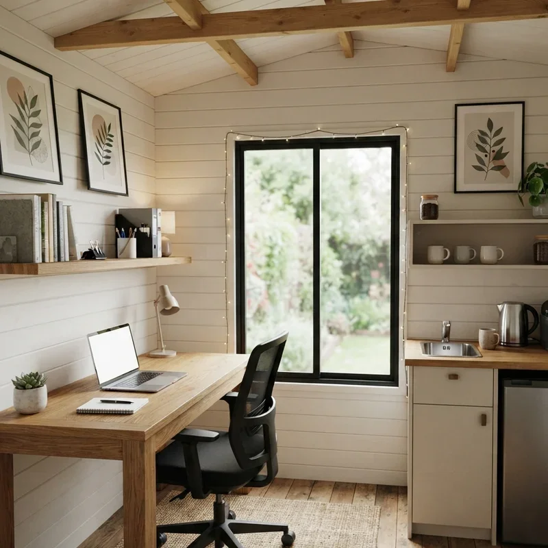Shed Office Interior Ideas