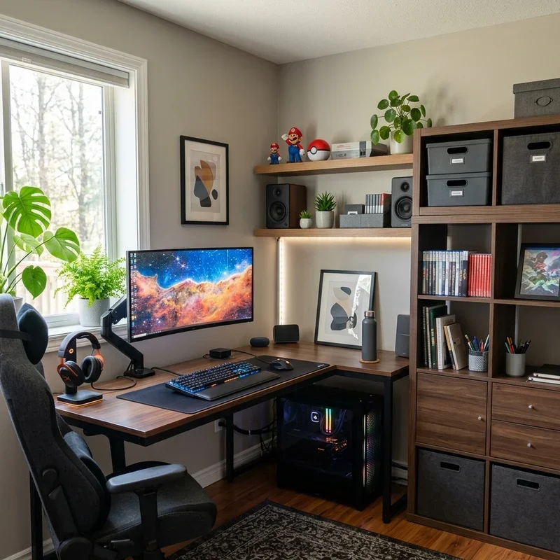 Gaming Room/Office Ideas
