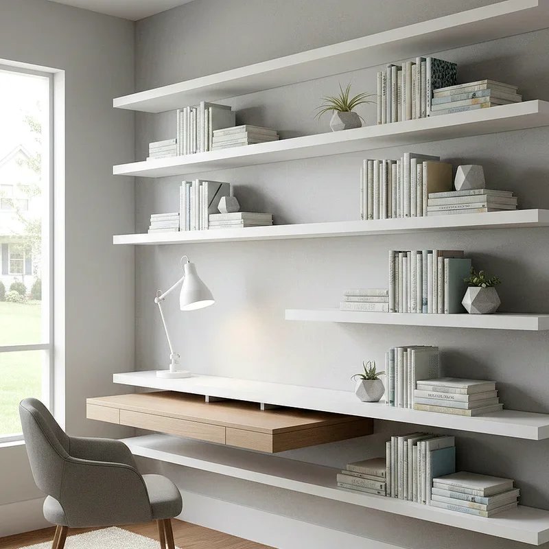Office Book Shelf Ideas