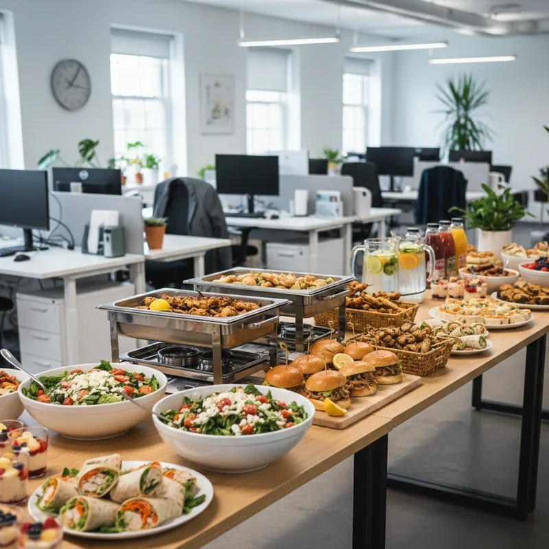 15 Office Lunch Catering Ideas for Easy Workplace Meals