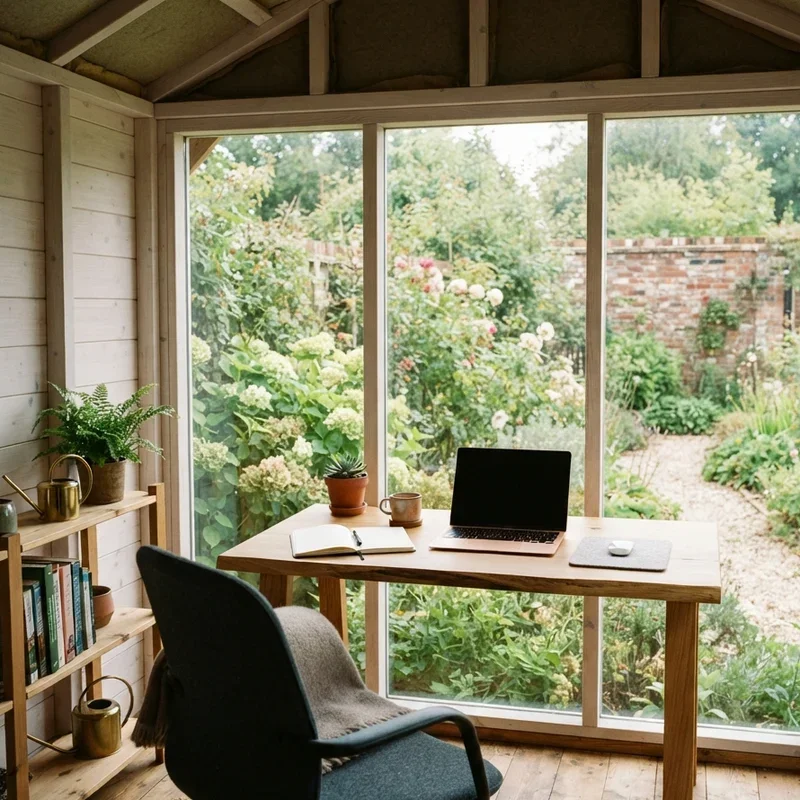 Shed Office Interior Ideas