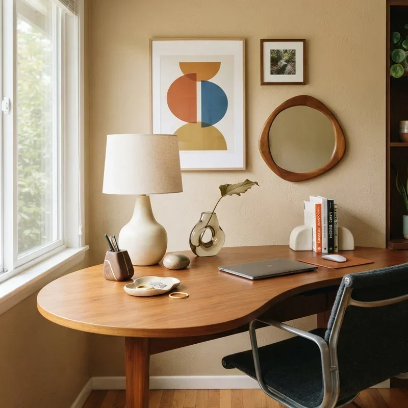 Mid Century Modern Home Office Ideas