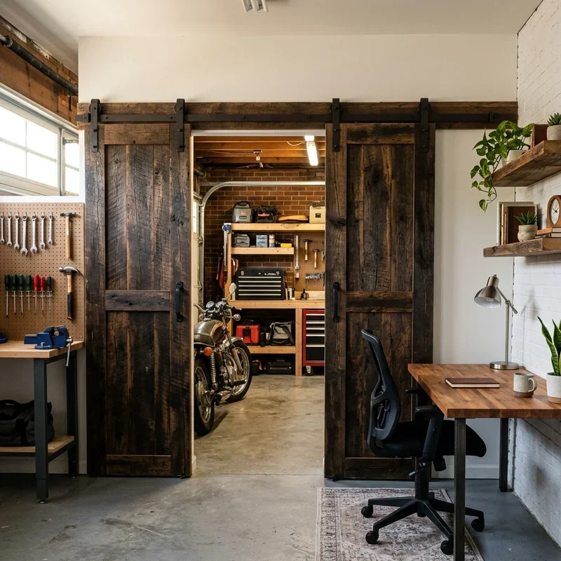 Small Garage Office Design Ideas