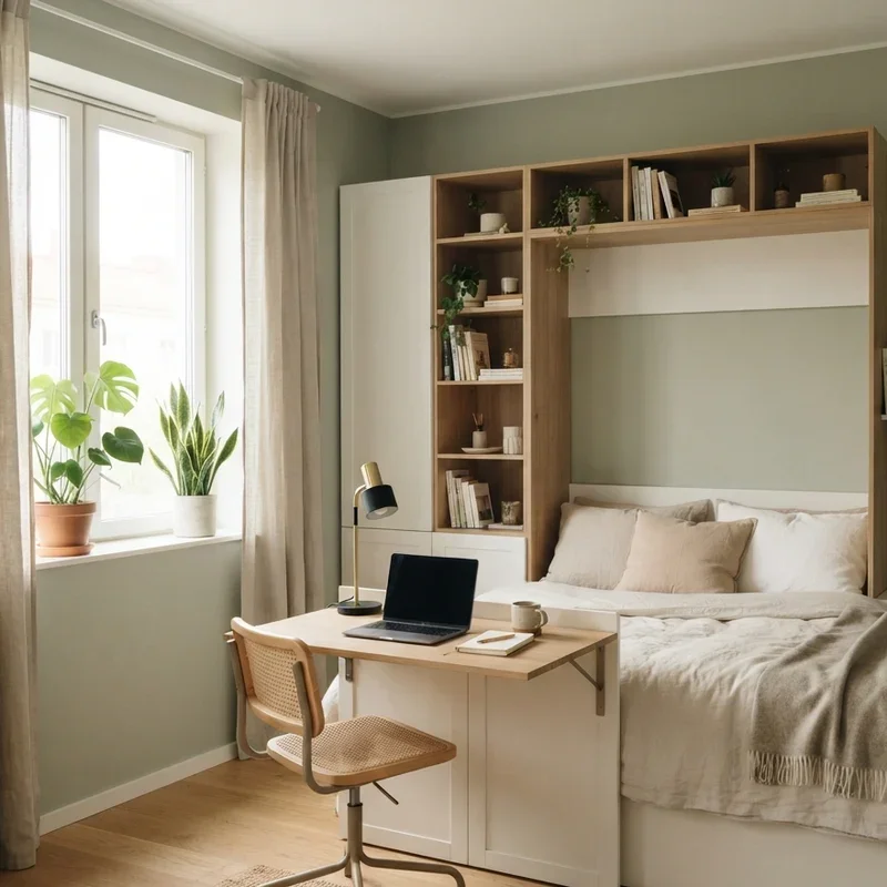 Home Office Ideas With Murphy Bed