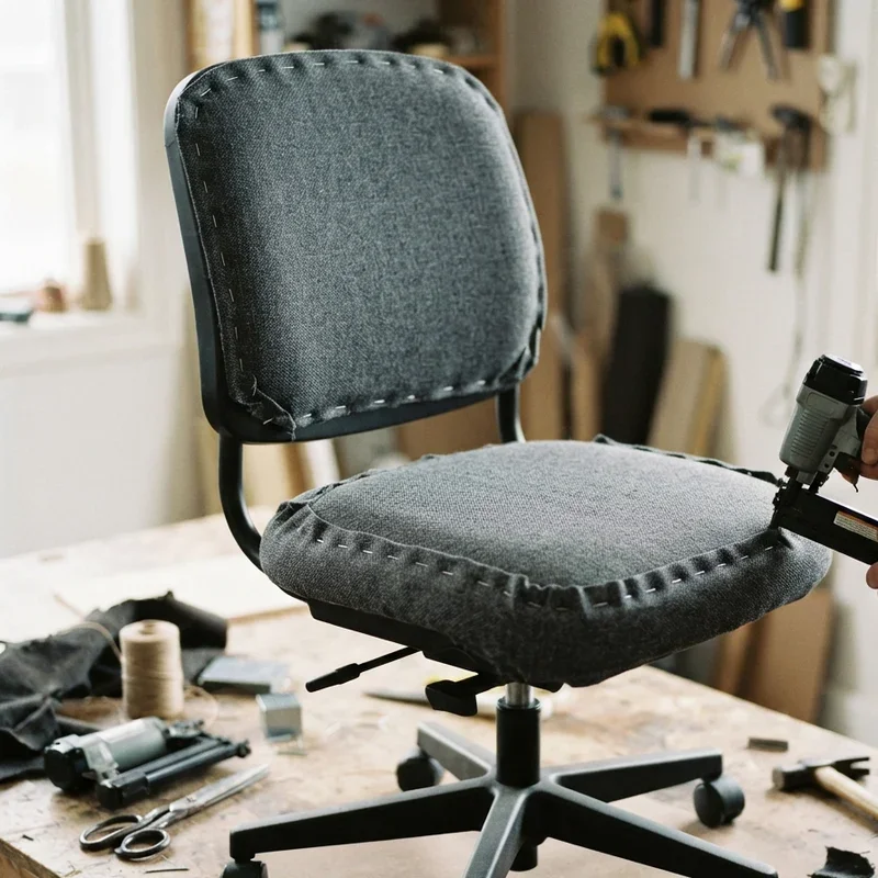 How to Reupholster an Office Chair