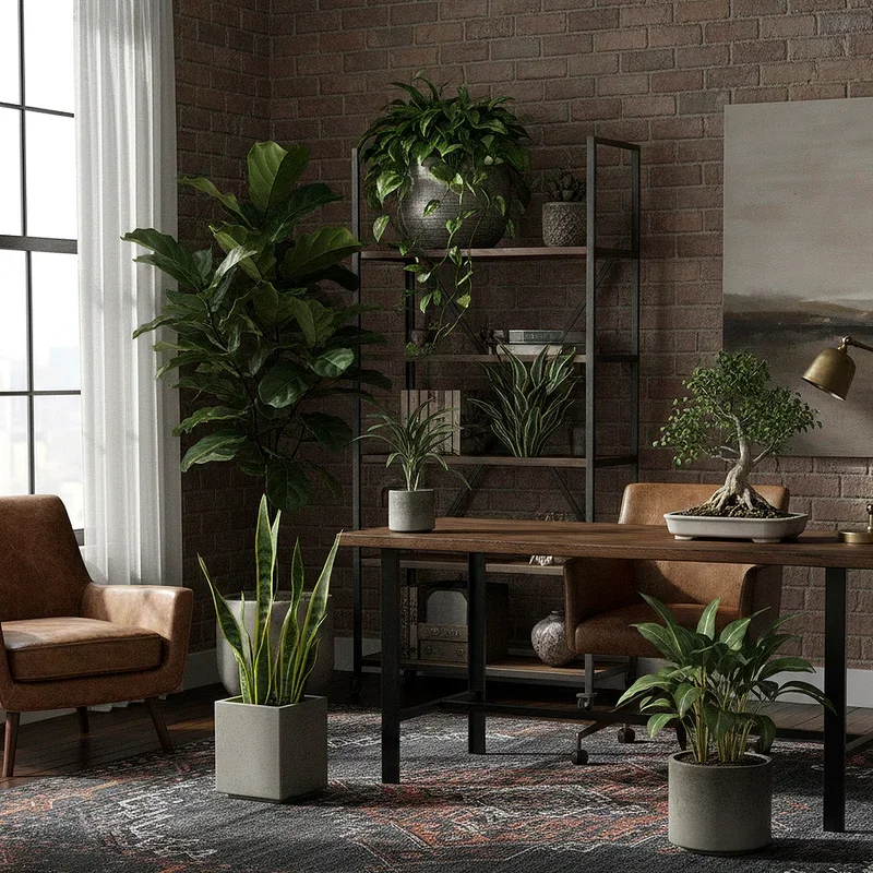 Masculine Office Ideas