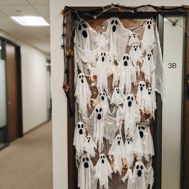 Halloween Office Door Ideas
