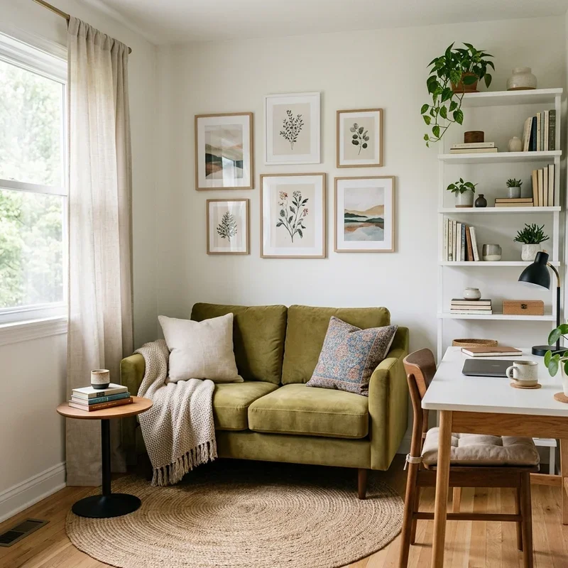 Home Office with Couch Ideas