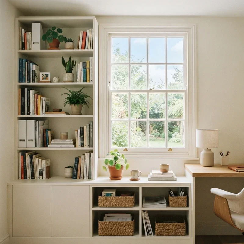 Home Office Shelf Ideas