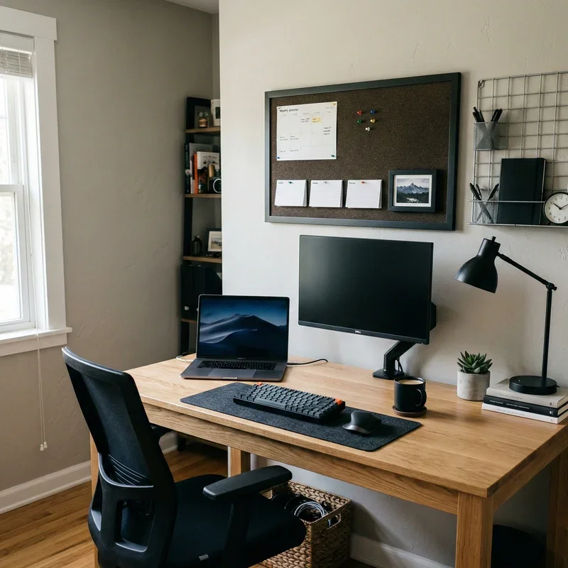 Men's Home Office Ideas