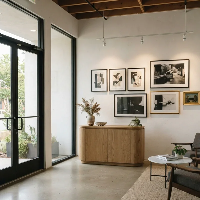Small Office Lobby Design Ideas