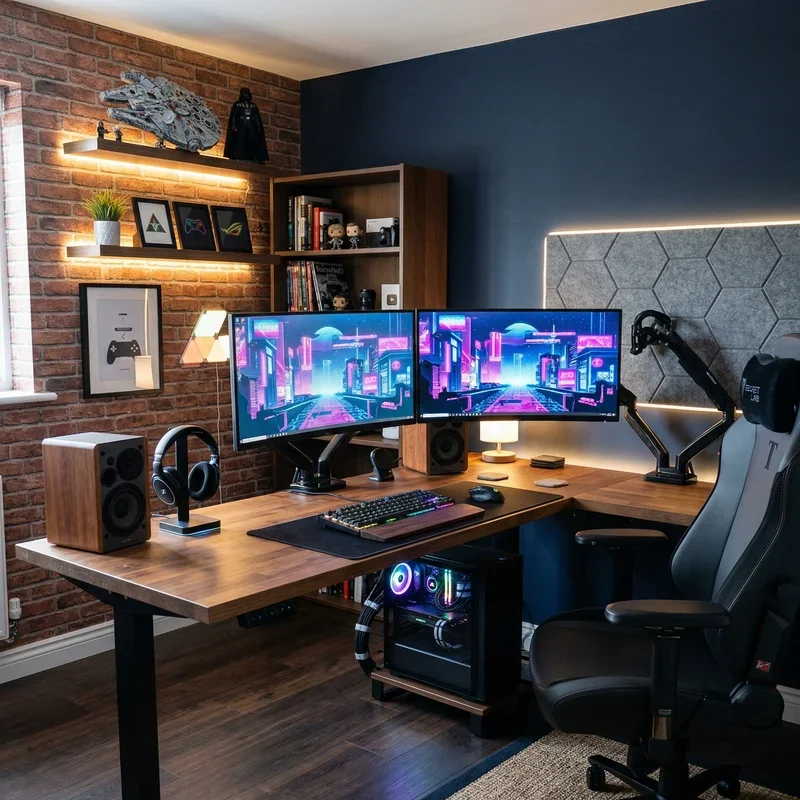 Small Home Office Man Cave Ideas