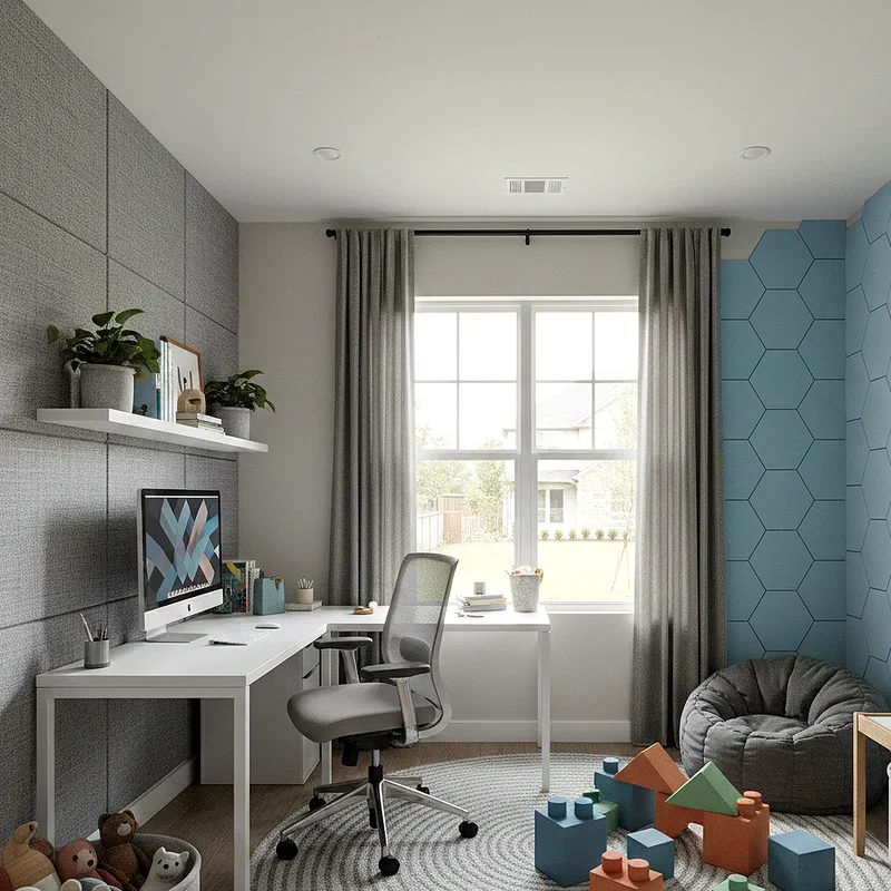 Office and Playroom Combo Ideas