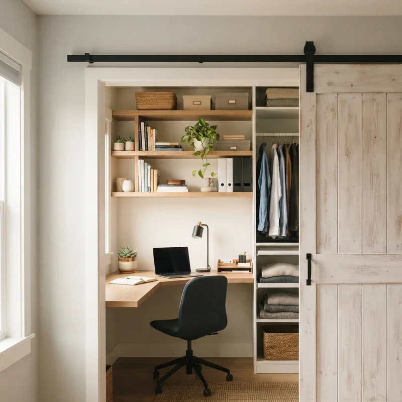 Walk In Closet Office Ideas