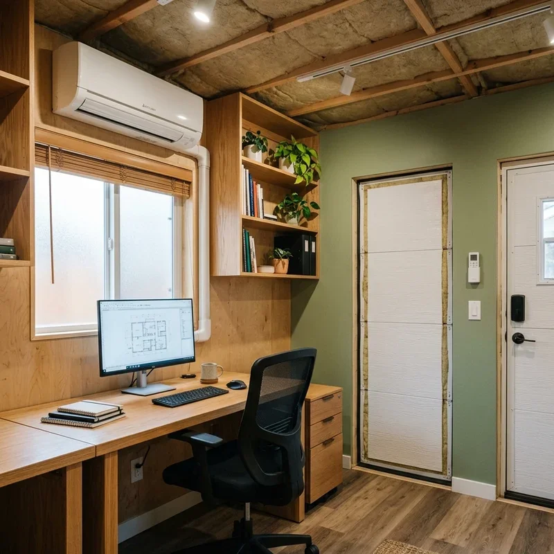 Small Garage Office Design Ideas