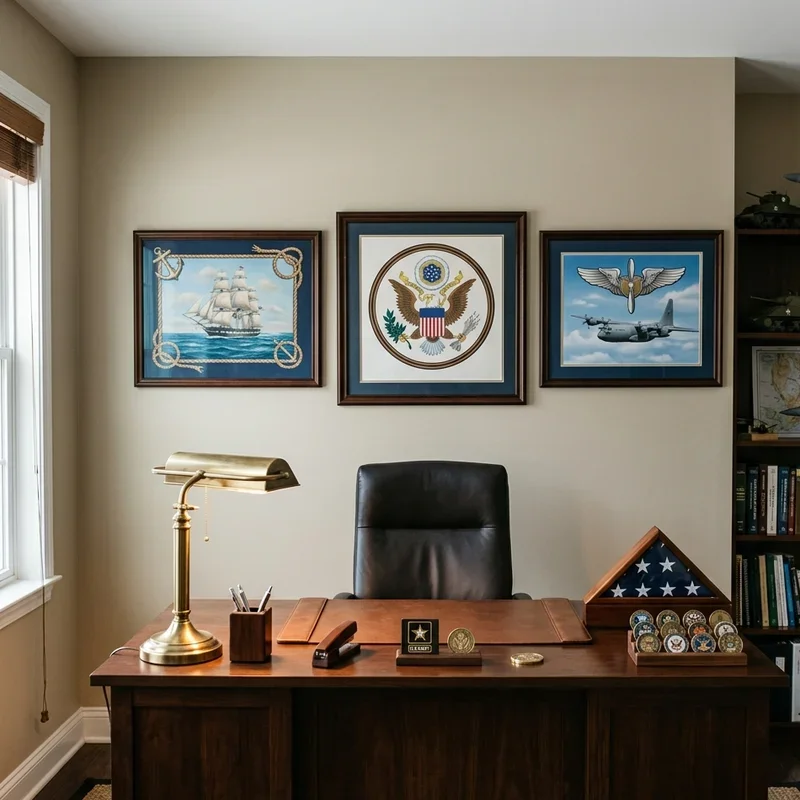 Military Office Decorating Ideas