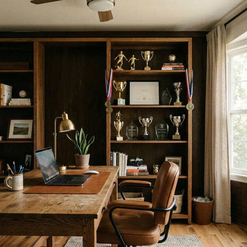 Men's Home Office Ideas