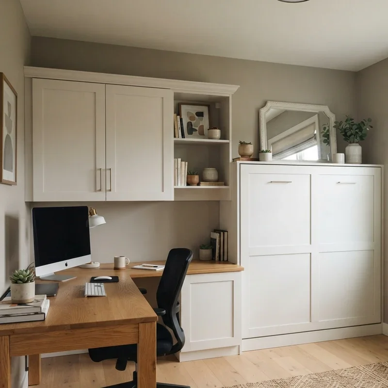 Home Office Ideas With Murphy Bed