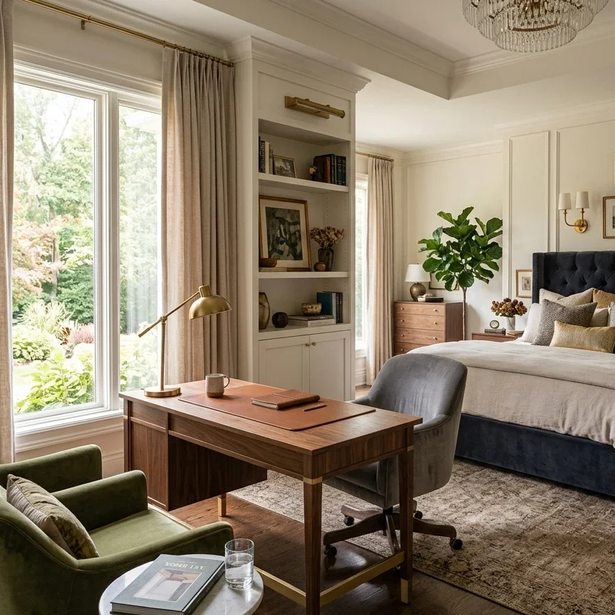 Bedroom and Office Combo Ideas