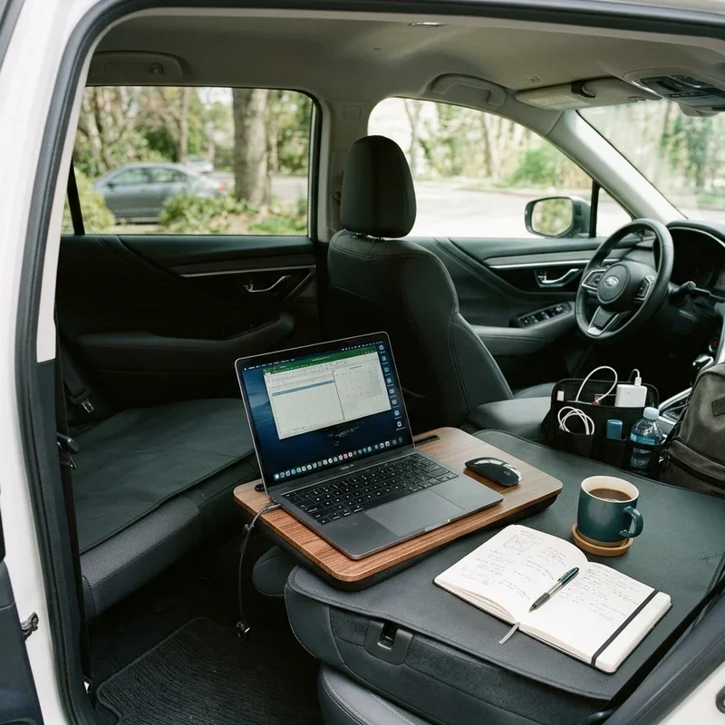 15 Car Office Ideas for a Productive Mobile Workspace