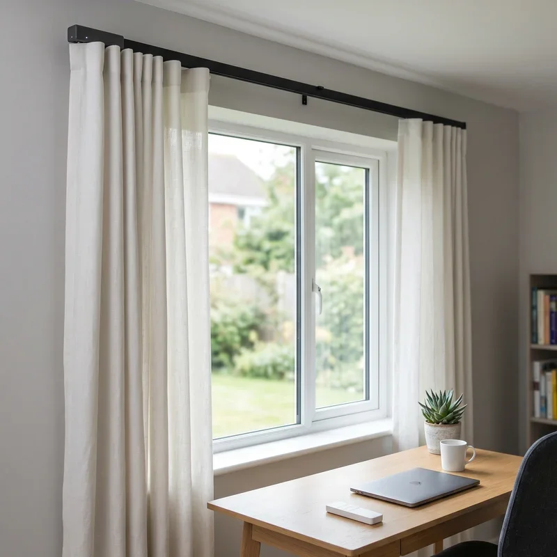 Home Office Curtains Ideas