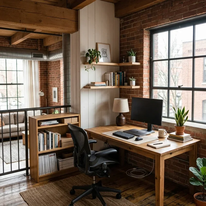 Loft Home Office Ideas