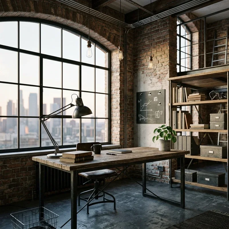Loft Home Office Ideas