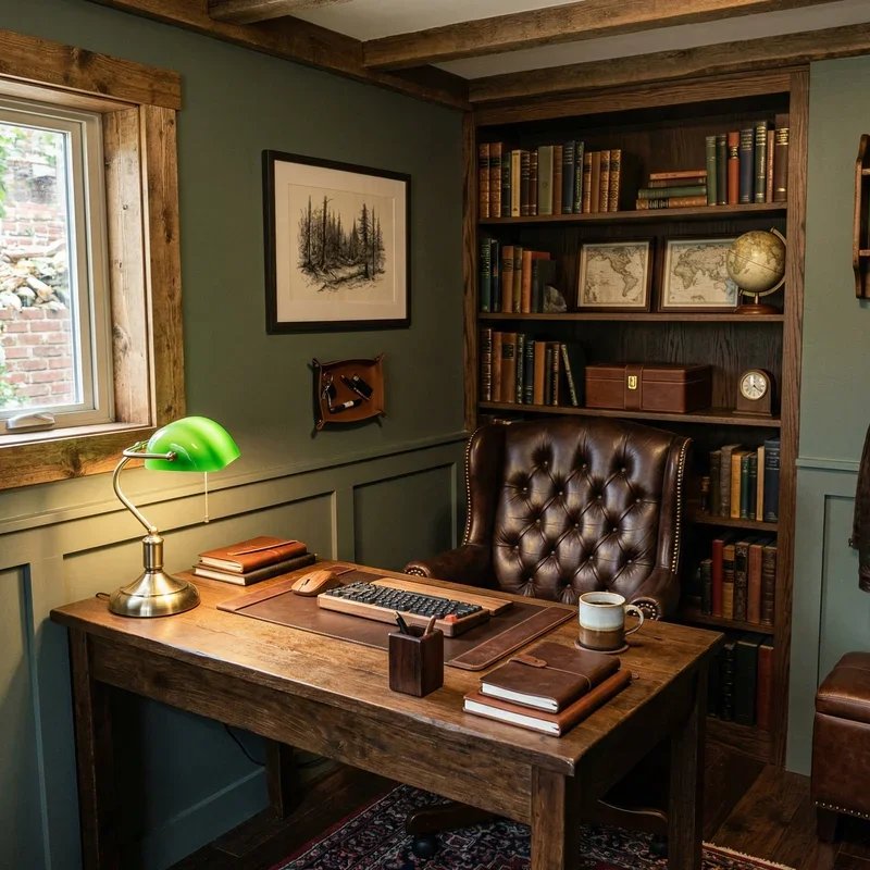 Small Home Office Man Cave Ideas