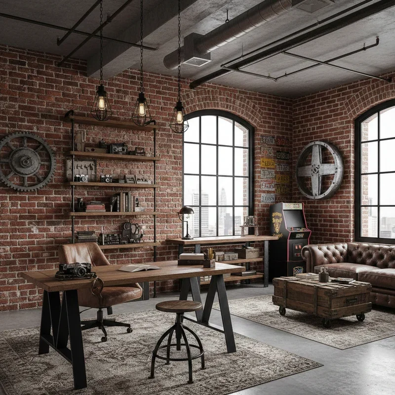 Home Office Man Cave Ideas