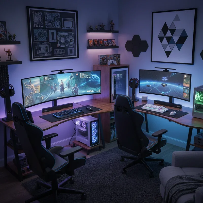 Home Office Man Cave Ideas