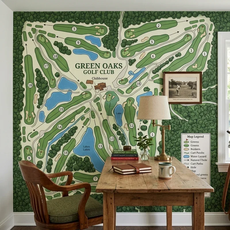 Golf Office Ideas