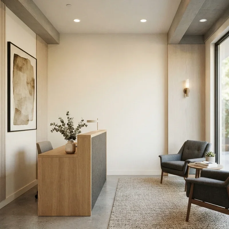 Small Office Lobby Design Ideas