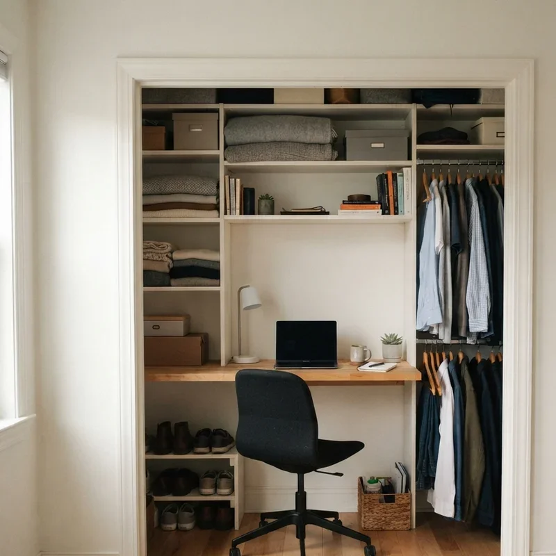 Walk In Closet Office Ideas
