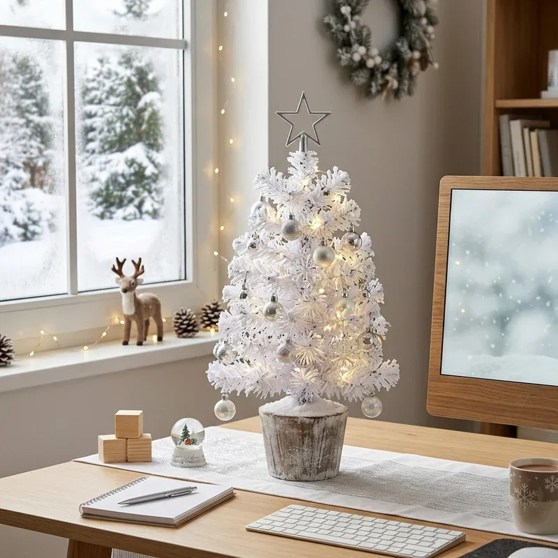Winter Wonderland Office Ideas