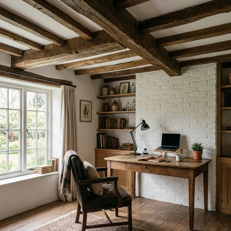 Rustic Home Office Ideas