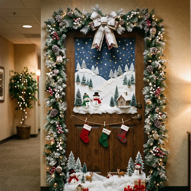 Christmas Office Door Decorating Contest Ideas