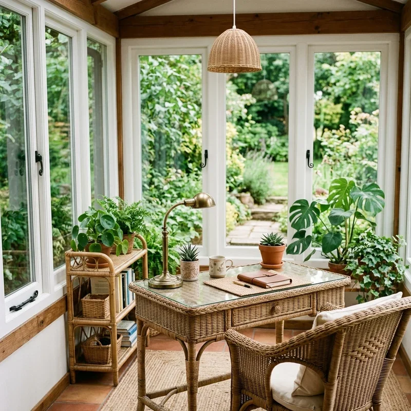 Small Sunroom Office Ideas