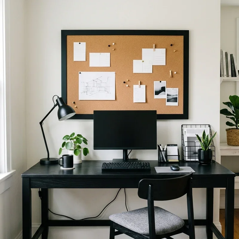 Black and White Home Office Ideas