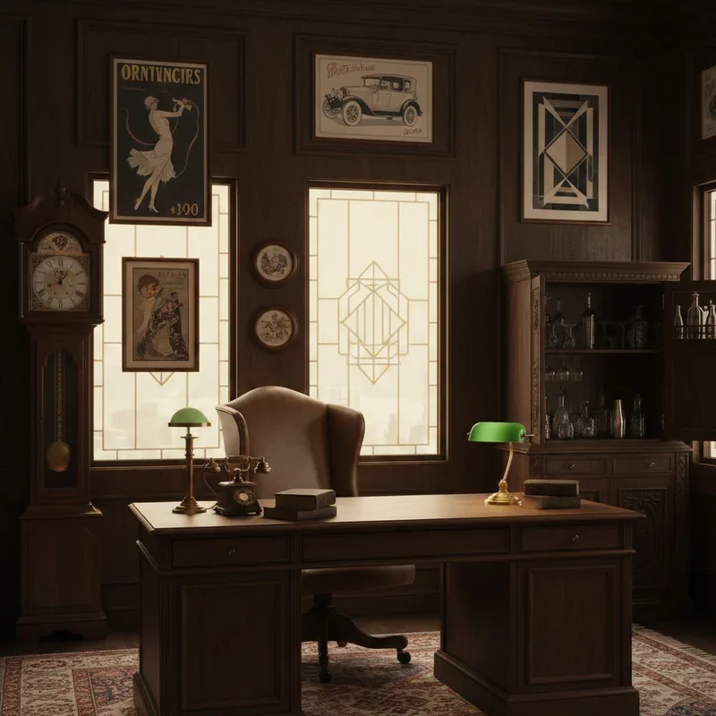 Speakeasy Office Ideas