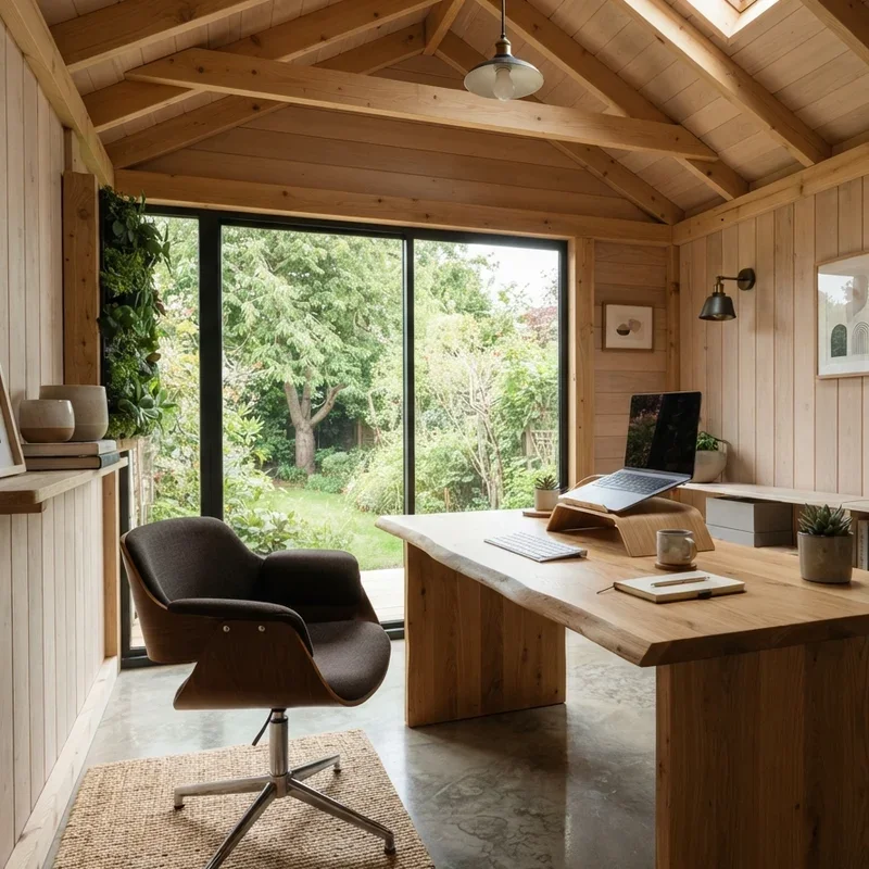 Shed Office Interior Ideas