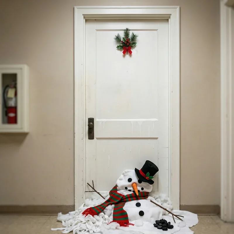 Funny Office Door Christmas Decorating Ideas