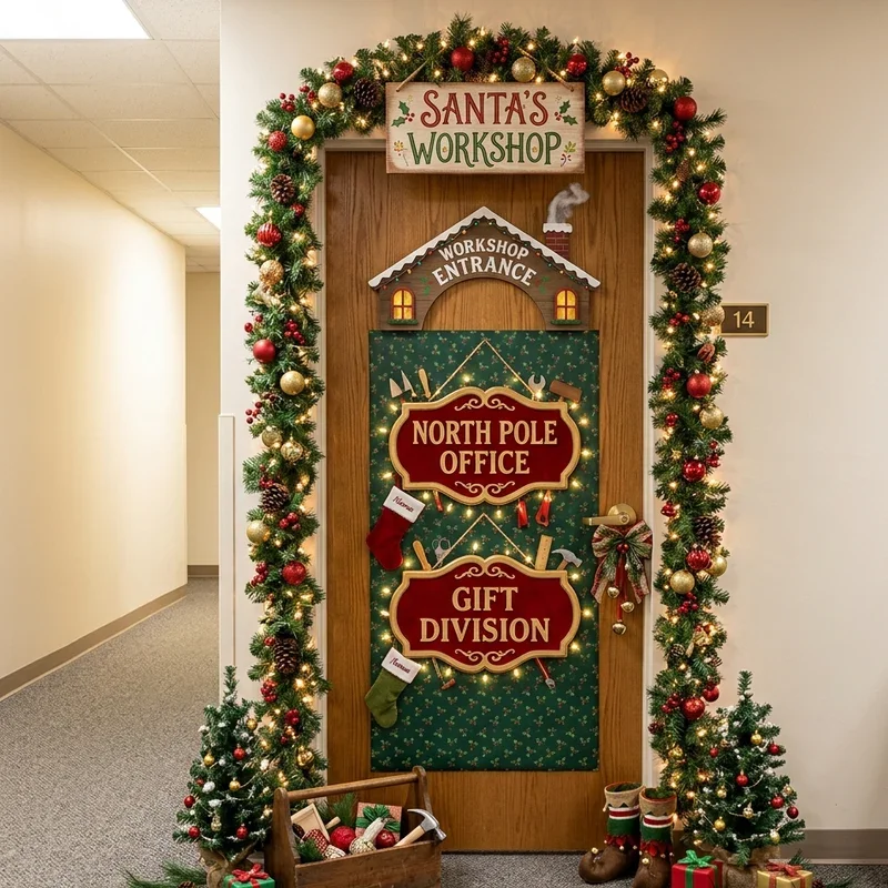 Christmas Office Door Decorating Contest Ideas
