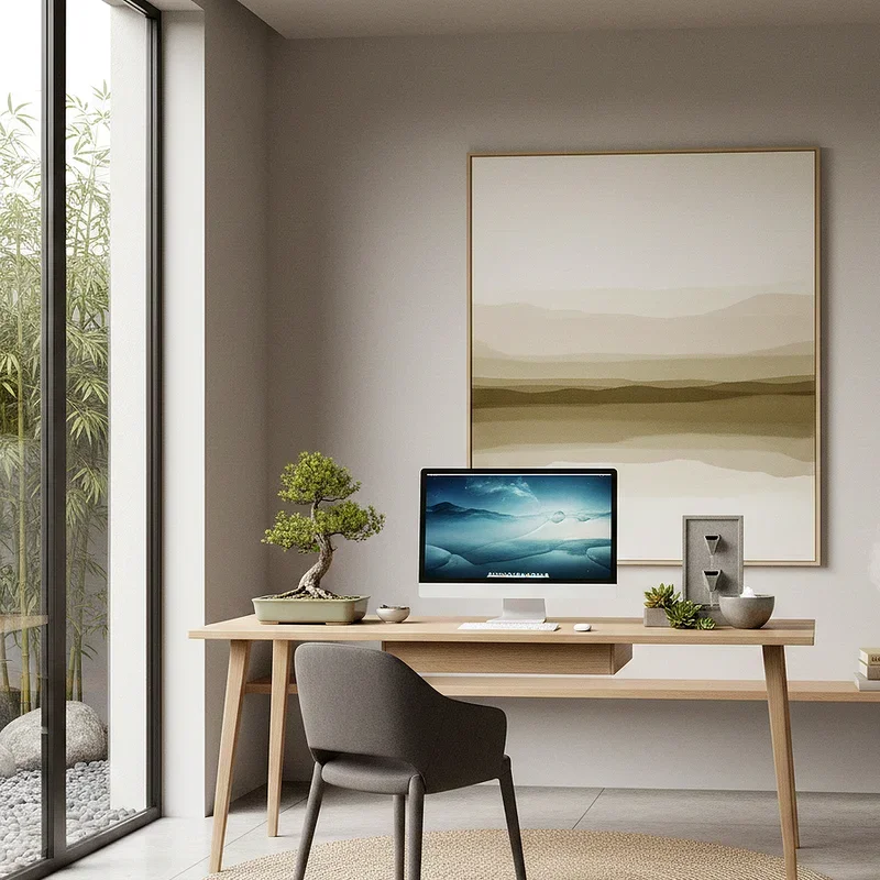 Zen Home Office Ideas