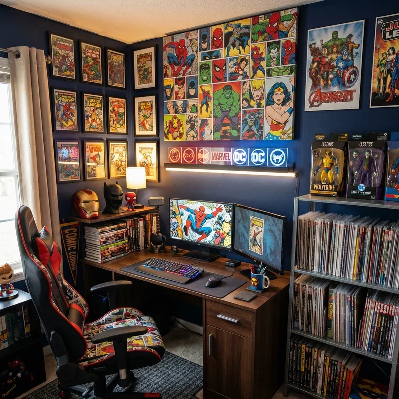 Small Home Office Man Cave Ideas