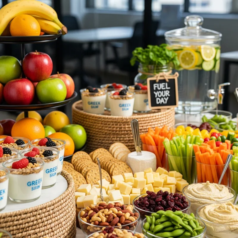 15 Office Snack Bar Ideas for a Productive Workplace