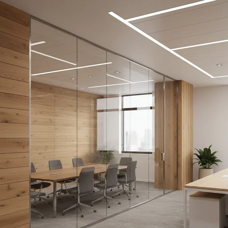 Wood Panel Office Ideas