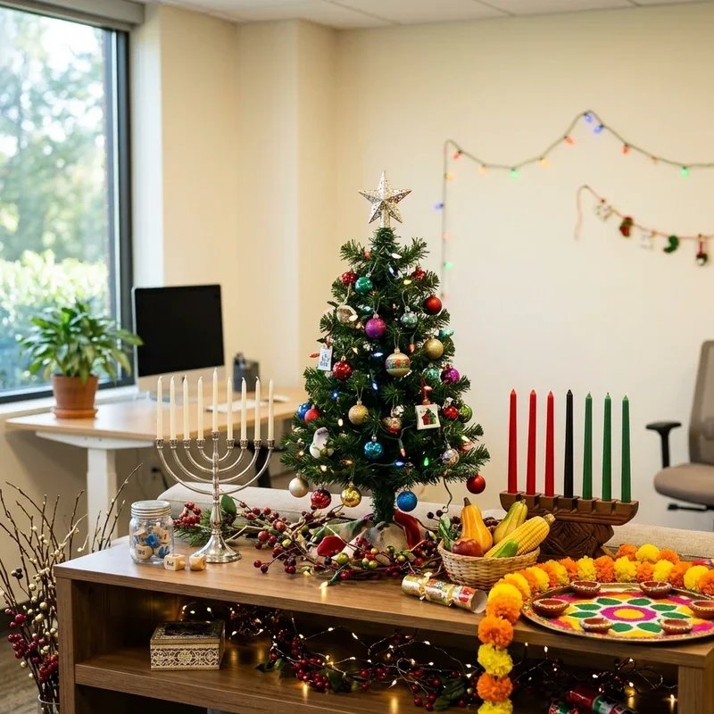 Holiday Office Decorating Ideas