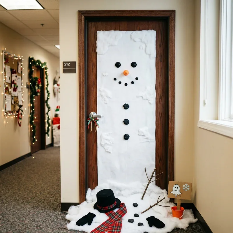 Funny Office Door Christmas Decorating Ideas