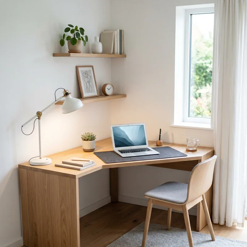 Home Office Corner Desk Ideas